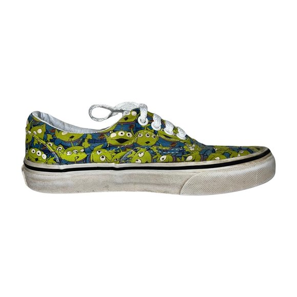 Vans Disney Toy Story Aliens Green Canvas Sneakers Unisex Boy's Girl's 1.5 - Picture 6 of 10